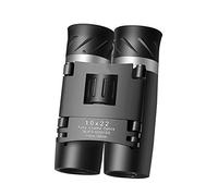 SSHHM Alta Potencia Binoculares Profesionales, Multicapa FMC de Alta Transmitancia de luz,Resistente al Agua Diaria, fácil de Transportar/Negro / 10×22