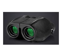 SSHHM Binoculares Profesionales/Mini Portátil Telescopio, Viaje, Fácil de Transportar, Estructura de Metal, Duradero/Negro / 10×25