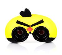 SSHHM Binoculares Profesionales,Utilizado para Regalos al Aire Libre para Niños, HD Portátil, Protección Ocular, Resistente al Agua/amarillo / 10×22