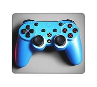 SSIMOO Alfombrilla de mouse con borde de bloqueo de goma, versátil para escritorio, portátiles y consolas