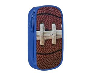 SSIMOO American Football Laces - Bolsa de almacenamiento de tela Oxford con cremallera, ideal para viajes, Cordones de fútbol americano, Talla única