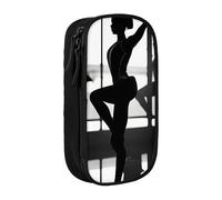 SSIMOO Bee Flying 1 estuche de tela Oxford, bolsa de almacenamiento con cremallera, ideal para viajes, funcional, New Love Gymnastics, Talla única