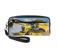 SSIMOO Bolsa de maquillaje de viaje con estampado de frutas y verduras para guardar cosméticos y artículos esenciales de belleza, Company Farm Tractor, Talla única