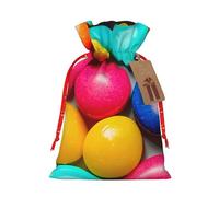SSIMOO Bolsa de regalo reutilizable de dulces coloridos y diseño de cordón que hacen que tu regalo sea más delicado