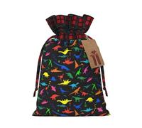 SSIMOO Bonita bolsa de regalo de lino con cordón, elegante bolsa de regalo de tela para festivales y ocasiones especiales
