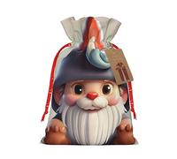 SSIMOO Bonito sombrero de gnomo reutilizable, bolsa de regalo para fiestas y diseño de cordón que hacen que tu regalo sea más delicado