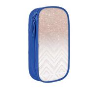 SSIMOO Estuche de tela Oxford con bonito diseño brillante, bolsa de almacenamiento con cremallera, ideal para viajes, bonito y funcional, Bonito patrón brillante, Talla única