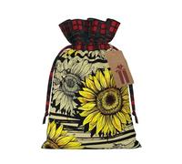 SSIMOO Exquisitas bolsas de regalo de Navidad con cordón reutilizables, para experiencias de regalo excepcionales