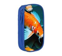 SSIMOO Hd Koi Fish - Bolsa de almacenamiento de tela Oxford con cremallera, ideal para viajes, Pez Koi HD, Talla única