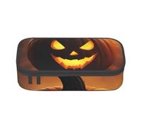 SSIMOO Ocean Sailing - Estuche de tela Oxford, bolsa de almacenamiento para escritorio, bonito estuche para lápices, Calabaza de Halloween, Talla única