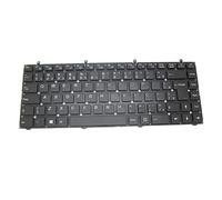 SSIMOO Teclado de Ordenador portátil de EE. UU. con retroiluminación Compatible con Clevo W230SS W230ST for Hasee K350C K360E K350S W230 Kindly (Color : UK)