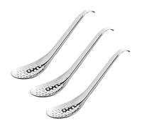 Ssiyiya Cuchara molecular para salsa, cuchara para caviar para salsa de casa, cocina molecular, herramienta para esferificación del caviar, gastronomía molecular 56 orificios, gadget de cocina