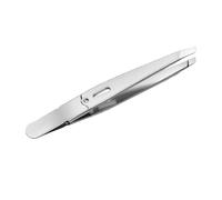 SSKHE 1 pinza de cejas, pinzas de depilación inclinadas de acero inoxidable, herramienta de cuidado personal para cabello, cejas y otras áreas faciales