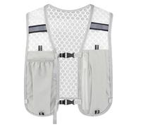 SSKHE Chaleco Unisex de Carrera, Mochilas Reflectantes Ligeras con Portateléfono y Almacenamiento, Portátil Ajustable Cómodo para Senderismo Ciclismo Maratón Trailrunning