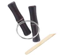 SSKHE Cheese Wire Cutter, Convenience Cutting Wire for Clay, Premium Wooden Handle Cheese Wire