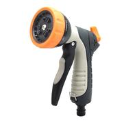 SSKHE Jardin Pistola De Riego De Alta Presión 9 Patrones Ajustables diseño antideslizante Flujo de Agua Ajustable perfecta para regar las plantas, limpieza, lavado de coches y de mascotas