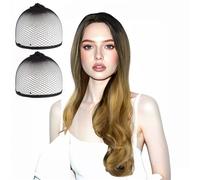 SSKHE Lino - peluca ondulada degradada para mayor comodidad y estilo, que ofrece un encanto único y fácil mantenimiento para varios looks