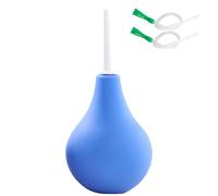 SSKHE Set de Enema para Adultos de 3 Piezas, Irrigador Intestinal para Limpieza de Colon, Ducha Anal para Hombre y Mujer, Incluye 1 Pera para Enema y 2 Tubos de Ducha Anal