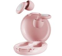 SSKHE - Tapón de oreja para dormir, tapones para los oídos de silicona suave y reutilizable, protección auditiva 35 DB,8 accesorios XS/S/M/L (rosa)