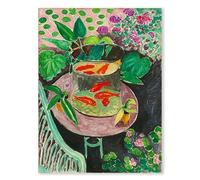 SSLDP LFHLI Famoso póster de Henri Matisse Arte mural abstracto retro de Henri Matisse Pintura y grabados de lienzo Cuadro de decoración nórdica del hogar 50x70cm Sin marco