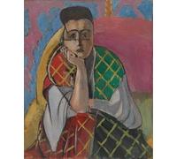 SSLDP LFHLI Famoso Póster De Henri Matisse《Mujer con Velo》Arte De Pared E Impresiones Henri Matisse Pintura De Lienzo Decoración Moderna del Hogar Cuadro 50x70cm Sin Marco