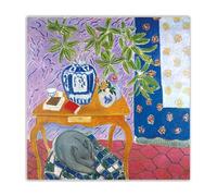 SSLDP LFHLI Famoso póster de Henri Matisse Naturaleza muerta abstracta Arte mural de Henri Matisse Pintura y grabados en lienzo Decoración del hogar 60x60cm Sin marco