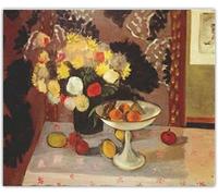 SSLDP LFHLI Famoso póster de Henri Matisse Naturaleza muerta Arte mural de Henri Matisse Pintura y grabados de lienzo Cuadro de decoración del hogar 60x70cm Sin marco