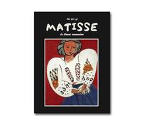 SSLDP LFHLI Famoso póster retro de Henri Matisse Retrato femenino en la pared, pintura y grabados en lienzo de Henri Matisse, pintura y grabados de decoración del hogar 50x70cm Sin marco