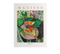 SSLDP LFHLI Henri Matisse Exposición Póster Goldfish Arte De Pared Y Grabados Henri Matisse Pintura En Lienzo para Casa Decoración De La Sala De Estar 50x70cm Sin Marco