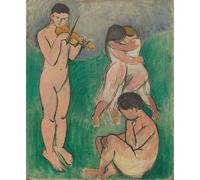 SSLDP LFHLI Henri Matisse Pósters Retro, Música (Boceto), Arte Mural, Arte E Impresiones Henri Matisse, Pintura En Lienzo, Decoración Nórdica para El Hogar, Imagen 50x70cmx1 Sin Marco