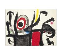 SSLDP LFHLI Joan Miro Minimalismo Poster Arte de pared abstracto Joan Miro Pintura en lienzo y grabados Decoración nórdica para el hogar Sala de estar Cuadro 40x60cmx1 Sin marco