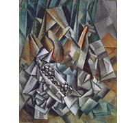 SSLDP LFHLI Pablo Picasso Poster《Still Life with Liqueur Bottle》Wall Art Pablo Picasso Canvas Painting and Prints Home Decor Picture 40x60cmx1 No Frame