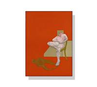 SSLDP LFHLI Póster clásico de Francis Bacon Arte abstracto en la pared Pintura y grabados de lienzo de Francis Bacon Decoración del salón de casa 50x70cm Sin marco