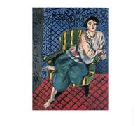 SSLDP LFHLI Póster clásico de Henri Matisse Figura abstracta Arte mural de Henri Matisse Pintura y grabados de lienzo Imagen de decoración del hogar 50x70cmx1 Sin marco