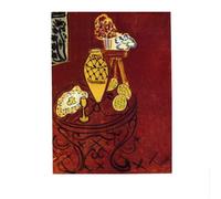 SSLDP LFHLI Póster clásico de Henri Matisse Naturaleza muerta Arte mural de Henri Matisse Pintura y grabados en lienzo Cuadro de decoración del hogar 50x70cm Sin marco