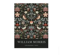 SSLDP LFHLI Póster moderno de William Morris Pintura floral floral vintage Arte mural y grabados de William Morris Imagen de decoración del hogar 50x70cmx1 Sin marco