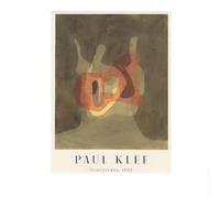 SSLDP LFHLI Pósters de exhibición de Paul Klee Arte Abstracto en Bloque de Pared Arte de Pared Paul Klee Pintura en Lienzo e Impresiones Decoración Moderna del hogar Cuadro 40x60cmx1 Sin Marco