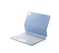 SSLQYLEE Smart Magic Keyboard for iPad Pro 11 Case Keyboard Cover (Color: Sky Blue, Tamaño: Air 5 10.9)