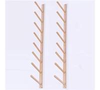 SSLW Estante de Almacenamiento para Esterilla de Yoga, Colgador de Pared para Esterilla de Ejercicio, Soporte de Pared con Rodillo de Espuma, Organizador de Gimnasio para Clase, Gimnasio en casa