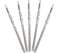 Ssmmam 5 piezas de mecanismo de acero con mango de acero, juego de coronas, mecanismo NH35, NH36, NH38, NH39, mecanismo, piezas de repuesto, accesorios