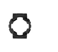SSNAWBA Compatible con Casio Gold Black Warrior GA-110 GA-110GB/100/120/140 Caja de acero inoxidable sólido Correa GA110 GA120 Correa de reloj de metal(Black case)