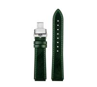 SSNAWBA Correa de cuero retro for reloj Casio AE-1200, AE-1300/F-108/W-216H/W-218/WS-1400 W-737H (18 mm)(Green SK)