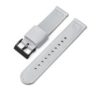 SSNAWBA Correa de nailon compatible con Blancpain X Swatch marca compartida Hebilla de acero inoxidable 20 mm 22 mm Liberación rápida Rayas Hombres Mujeres Reemplazo de la correa del reloj(Grey black,