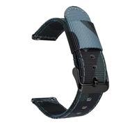 SSNAWBA Correa de nailon de camuflaje for hombre, correa de nailon de liberación rápida de 18/20/22/24mm, correa de reloj deportiva de lona de repuesto, accesorios(Grey camo 02,18mm)
