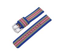 SSNAWBA Correa de nailon tejida de 18 mm, 20 mm, 22 mm, 24 mm, pulsera deportiva de liberación rápida for hombres, compatible con Samsung S3, compatible con Huawei Watch GT 2 de 46 mm, compatible con