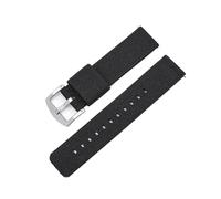 SSNAWBA Correa de nailon tejida de 18 mm, 20 mm, 22 mm, 24 mm, pulsera deportiva de liberación rápida for hombres, compatible con Samsung S3, compatible con Huawei Watch GT 2 de 46 mm, compatible con