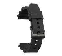 SSNAWBA Correa de silicona de 20 mm 22 mm de liberación rápida deportiva impermeable for buceo for hombres pulsera de repuesto de goma accesorios de reloj compatibles con Seiko(Black black,22mm)