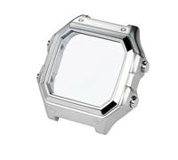 SSNAWBA Kit de conversión de metal AE1200: caja de acero 304 premium, bisel y anillo de sellado de cristal, compatible con el modelo Casio AE-1200WH. Accesorios for relojes DIY.(Silver case)