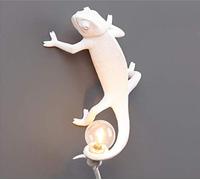 SSNCcNC B, Creativo Camaleón lámpara de pared Personalidad Resina Arte Apliques de pared elegante Moderno Cuarto Sala Hotel Hueco de escalera Iluminación de pared 1 x enchufe E12