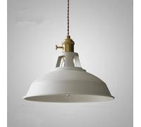 SSNCcNC Blanca, Nórdico Industrial Lámpara de comedor Moderno Minimalismo Lámpara colgante Macaron metal dormitorio E27 Salón Loft